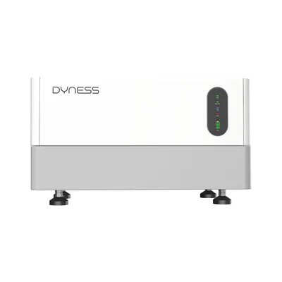Dyness Tower — regelunit met statusdisplay