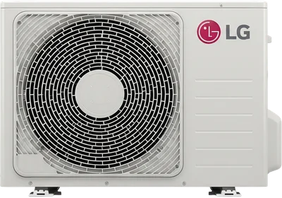 LG buitenunit van de airco